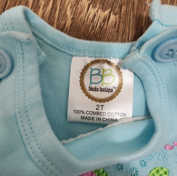 Blanks Boutique 2T Bubble Romper - Picture 3 of 6